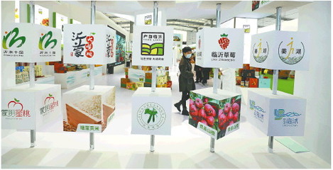 沂蒙优质农产品亮相上海，绿色健康引关注